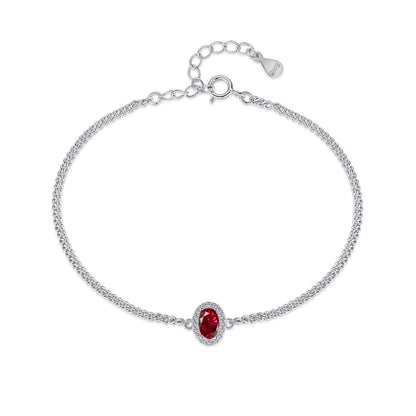 [Olivia JW]Exquisite Oval Shape Bracelet