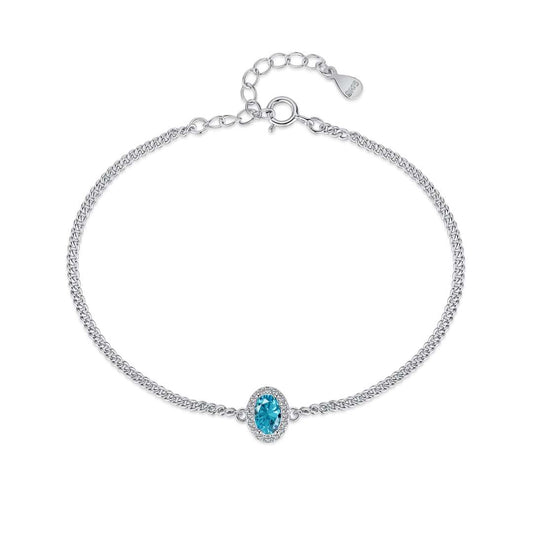 [Olivia JW]Exquisite Oval Shape Bracelet