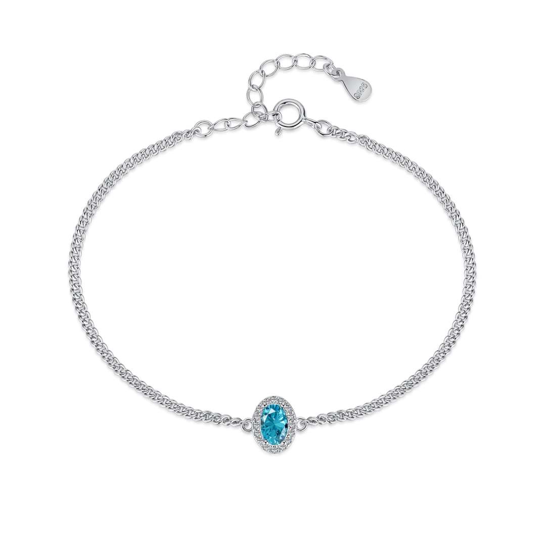[Olivia JW]Exquisite Oval Shape Bracelet