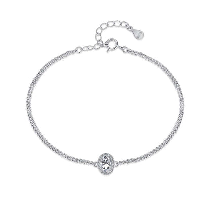 [Olivia JW]Exquisite Oval Shape Bracelet