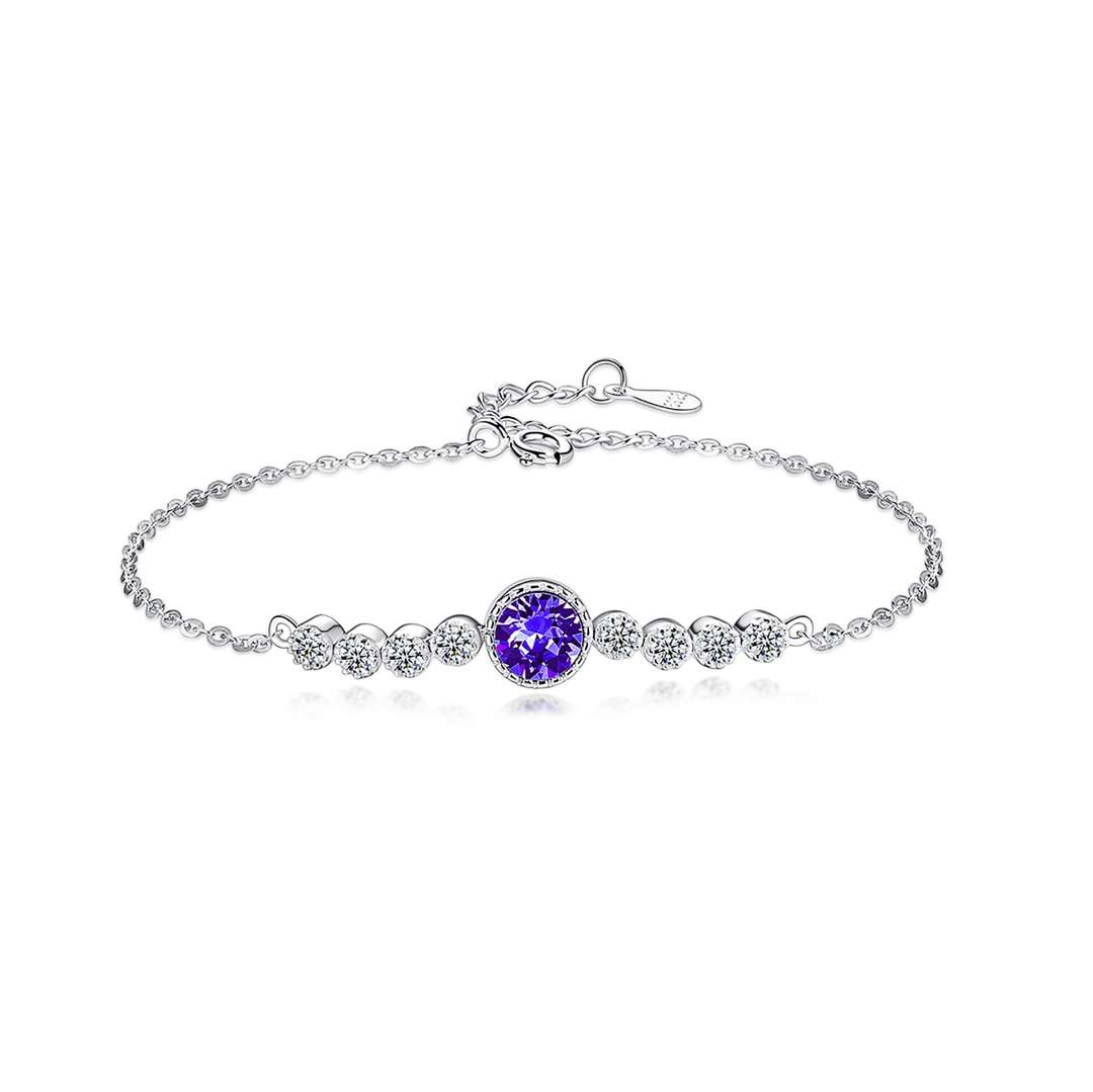 [Everoly JW]Luxuriöses Herz des Ozeans Armband
