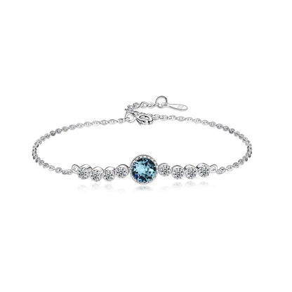 [Olivia JW]Luxurious Heart Of The Ocean Bracelet