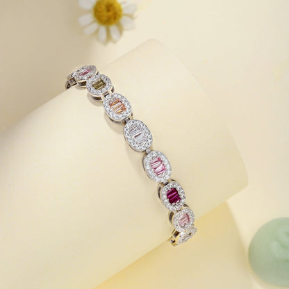 [Olivia JW]Exquisite Ornate Emerald Cut Daily Bracelet