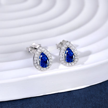 [Everoly JW]Luxuriöse Ohrringe in Wassertropfenform