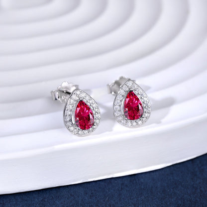 [Olivia JW]Luxurious Water Drop Shape Earrings