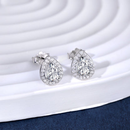 [Olivia JW]Luxurious Water Drop Shape Earrings