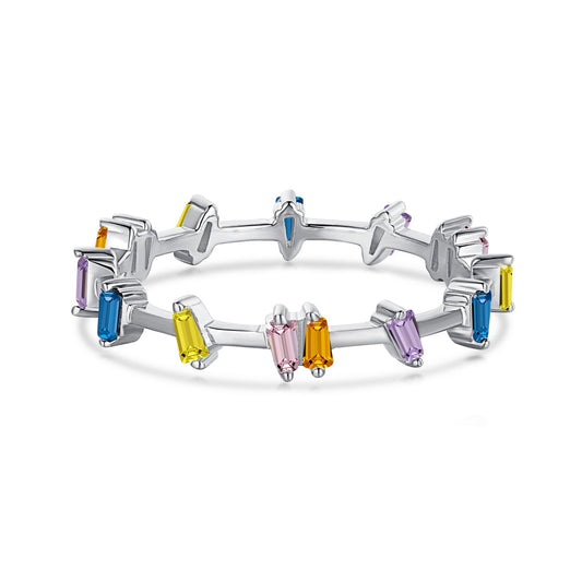 [Olivia JW]Unique Trapezoid Cut Daily Ring