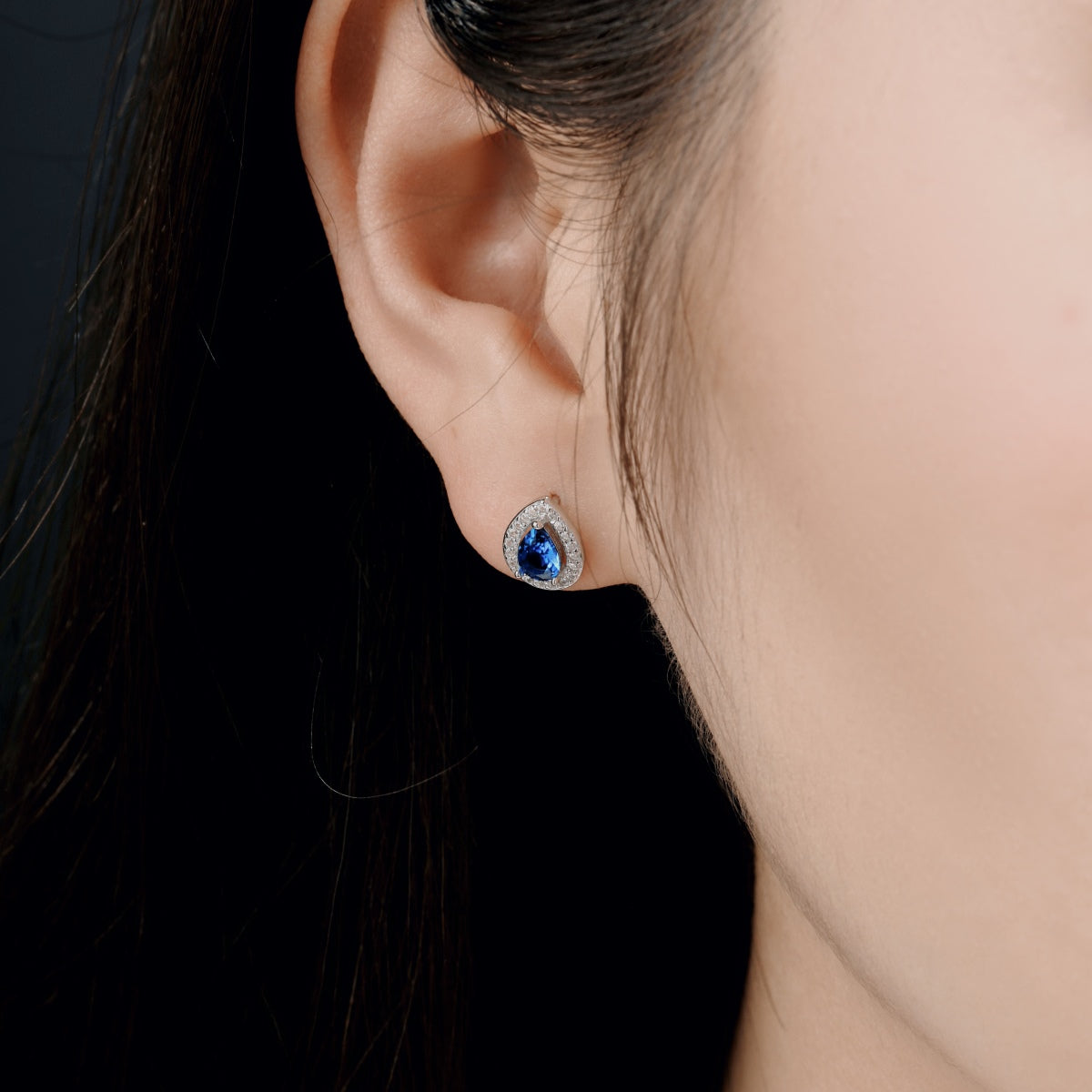 [Olivia JW]Luxurious Water Drop Shape Earrings