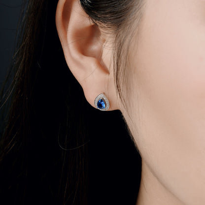 [Everoly JW]Luxuriöse Ohrringe in Wassertropfenform