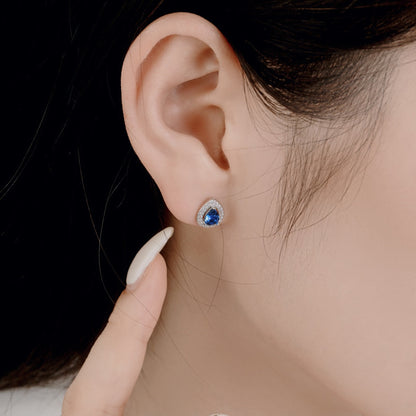 [Olivia JW]Luxurious Water Drop Shape Earrings