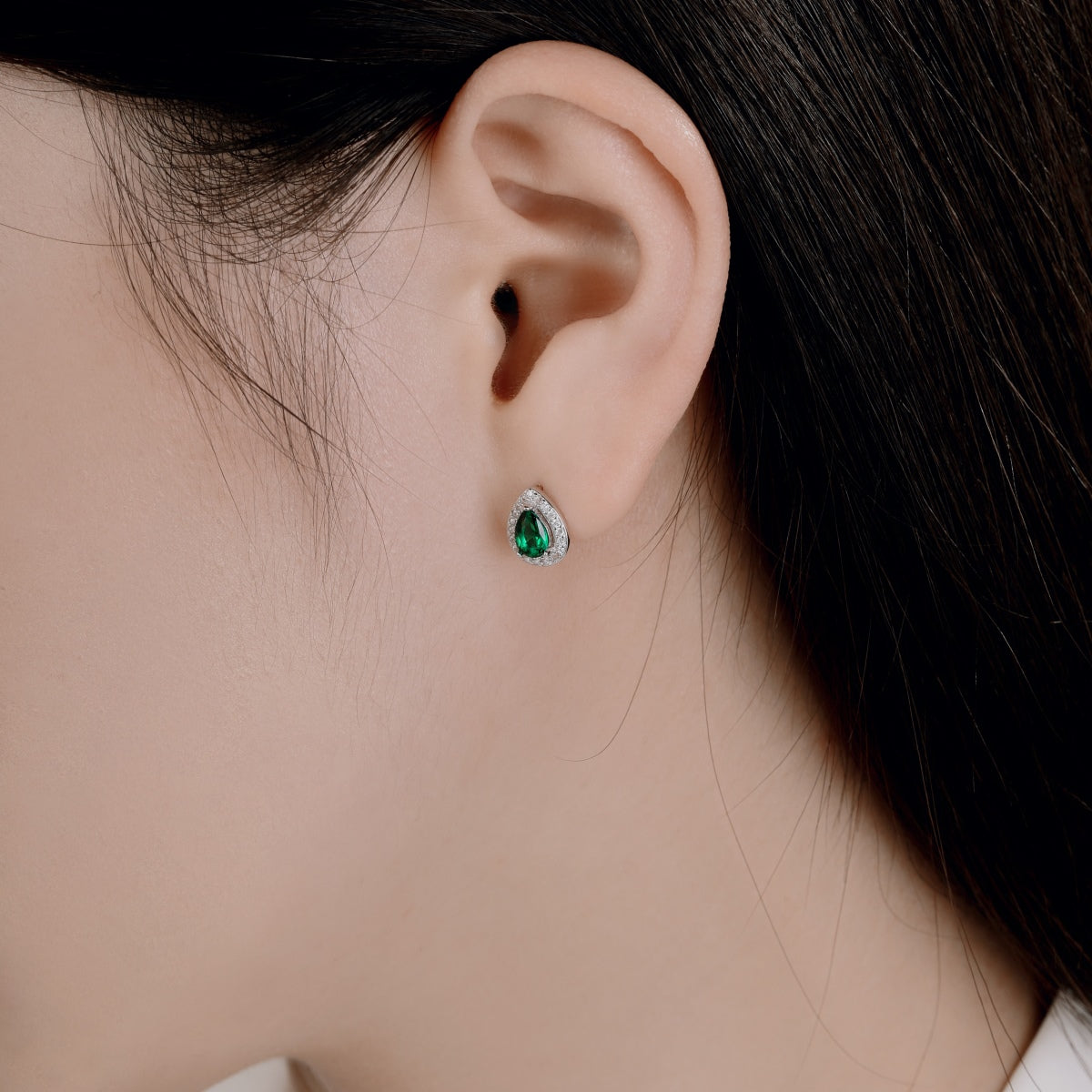 [Olivia JW]Luxurious Water Drop Shape Earrings