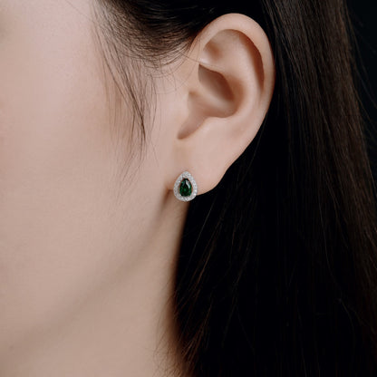 [Olivia JW]Luxurious Water Drop Shape Earrings