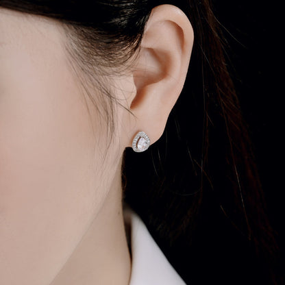 [Olivia JW]Luxurious Water Drop Shape Earrings