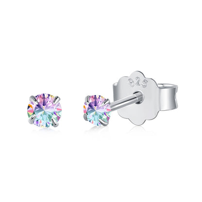 [Olivia JW]Delicate Solitaire Earrings