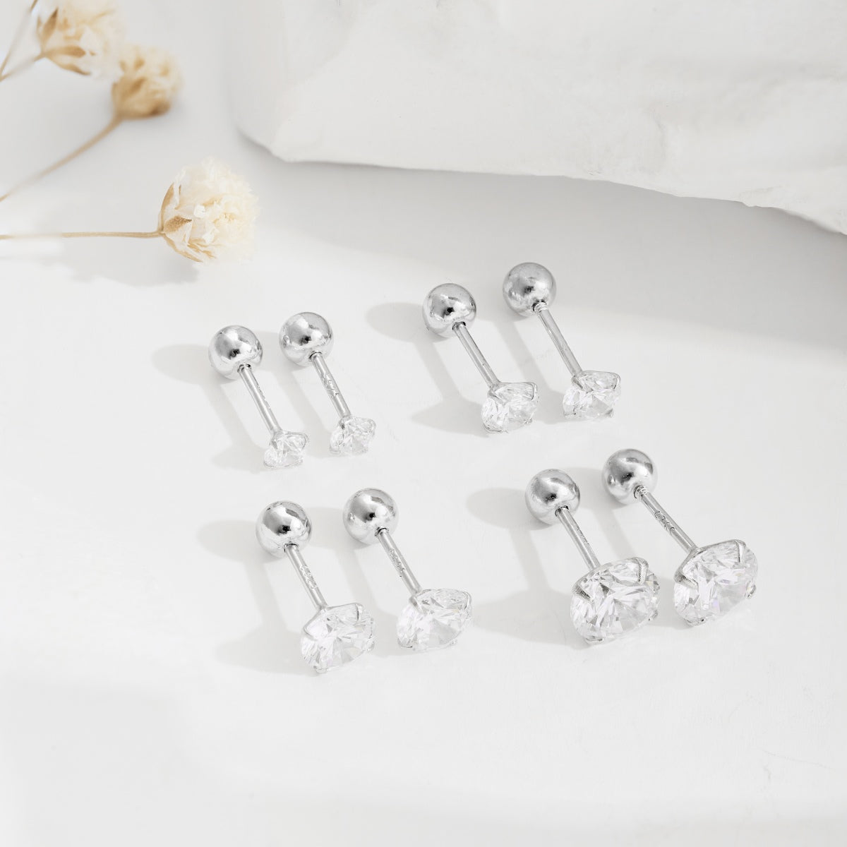 [Olivia JW]Unique U-Shaped Ear Bone Earrings