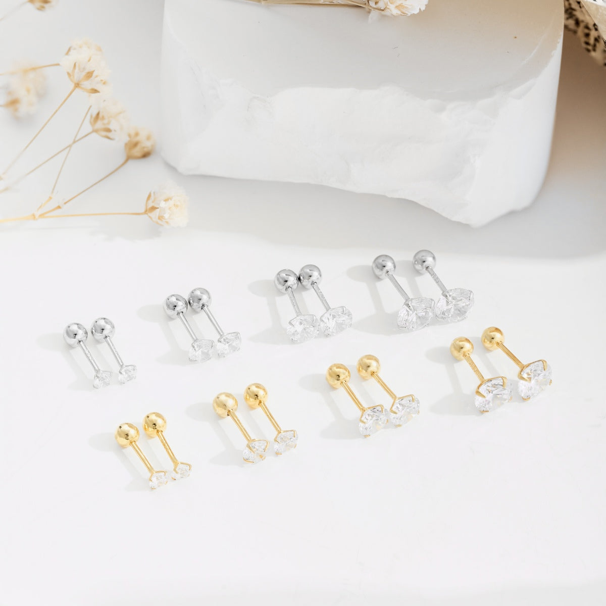 [Olivia JW]Unique U-Shaped Ear Bone Earrings