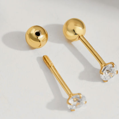 [Olivia JW]Unique U-Shaped Ear Bone Earrings