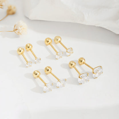 [Olivia JW]Unique U-Shaped Ear Bone Earrings