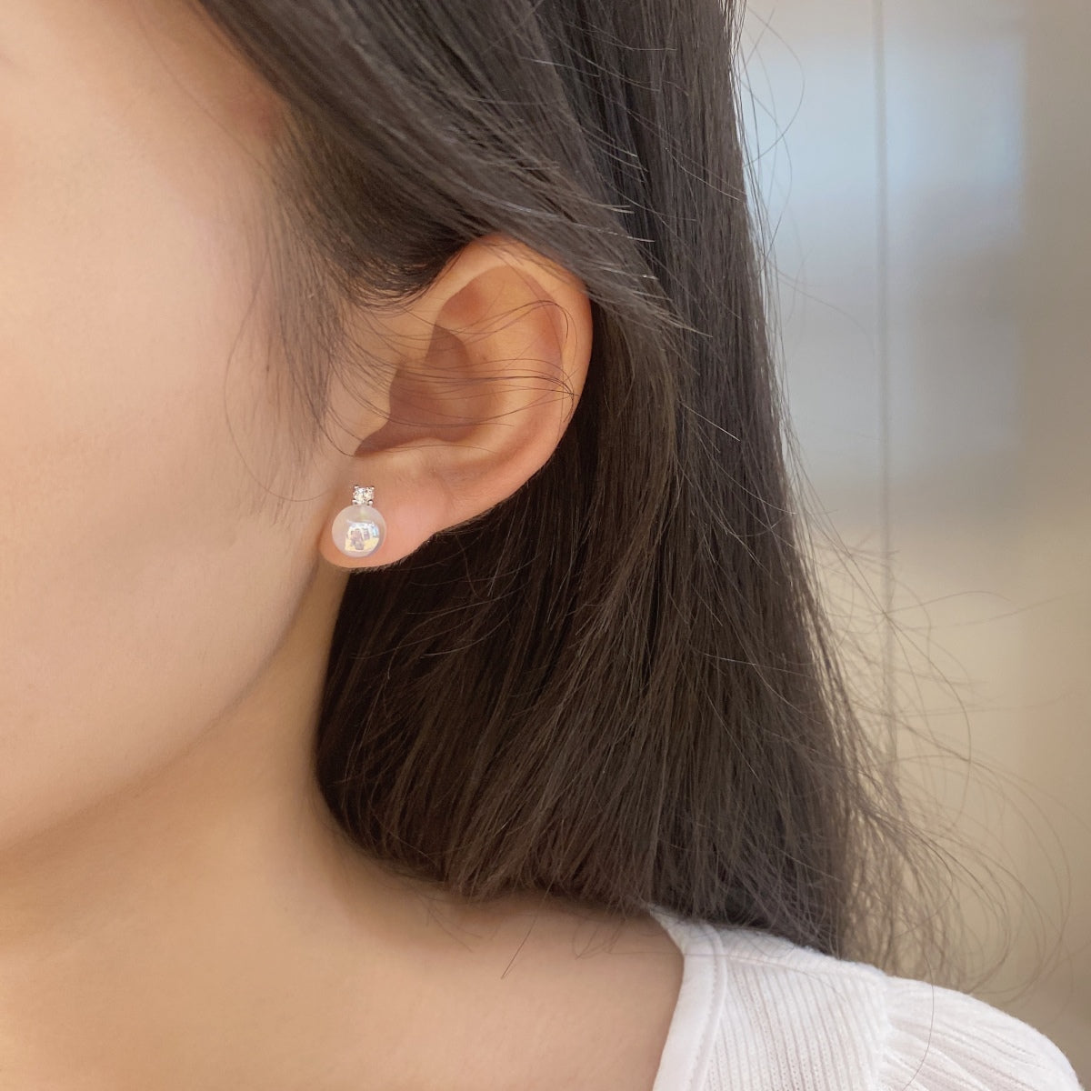 [Olivia JW]Symphony Mermaid Pearl Earrings