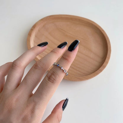 [Olivia JW]Unique Trapezoid Cut Daily Ring