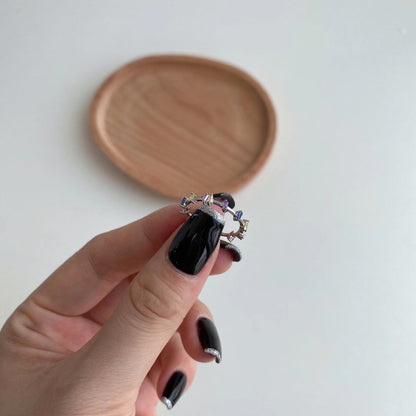 [Olivia JW]Unique Trapezoid Cut Daily Ring