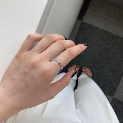 [Olivia JW]Unique Trapezoid Cut Daily Ring