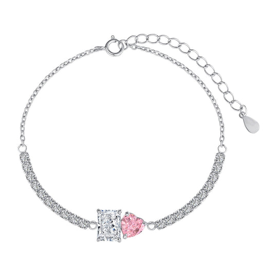 [Olivia JW]Dazzling Unique Multi Shape Lover Bracelet