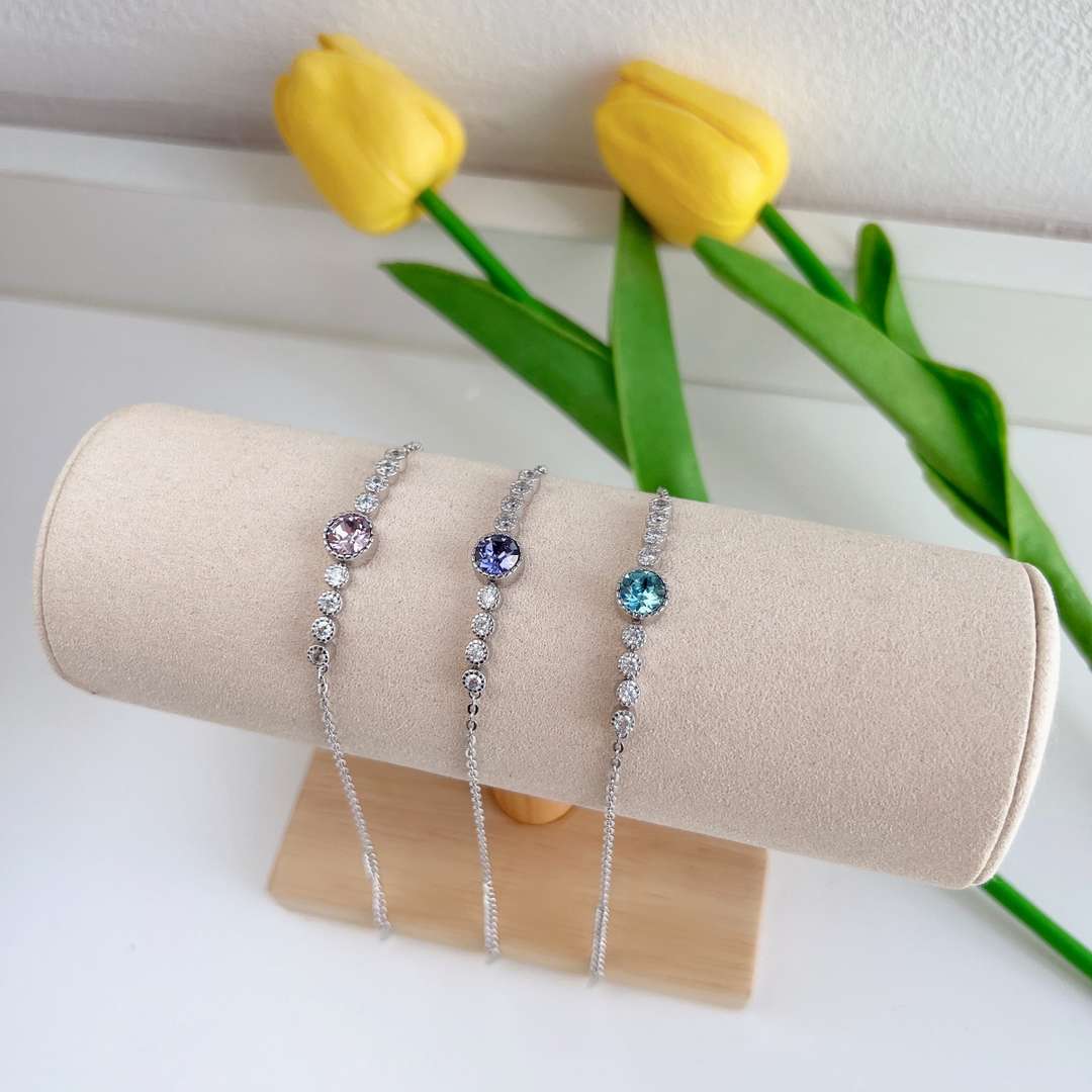 [Olivia JW]Luxurious Heart Of The Ocean Bracelet