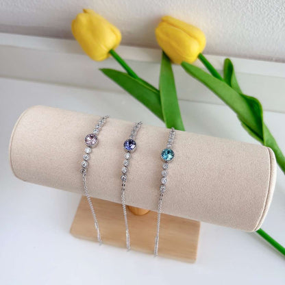 [Everoly JW]Luxuriöses Herz des Ozeans Armband
