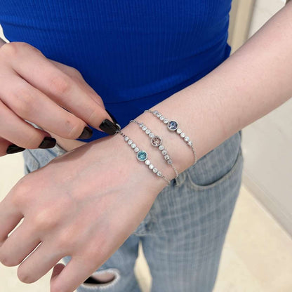 [Olivia JW]Luxurious Heart Of The Ocean Bracelet