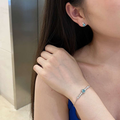 [Olivia JW]Luxurious Heart Of The Ocean Bracelet