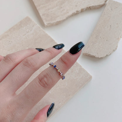 [Olivia JW]Unique Trapezoid Cut Daily Ring