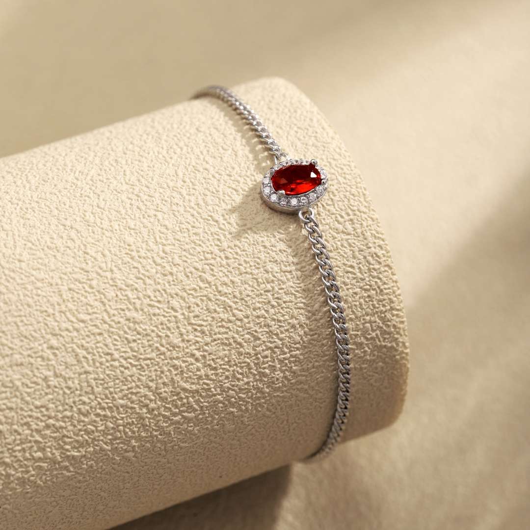 [Olivia JW]Exquisite Oval Shape Bracelet