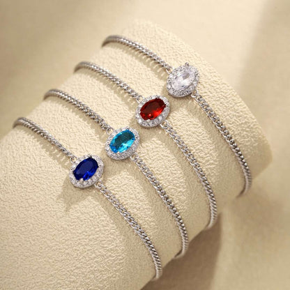 [Olivia JW]Exquisite Oval Shape Bracelet