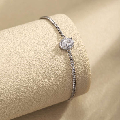 [Olivia JW]Exquisite Oval Shape Bracelet