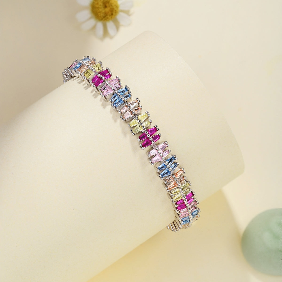 [Olivia JW]Sparkling Exquisite Multi Cut Party Bracelet