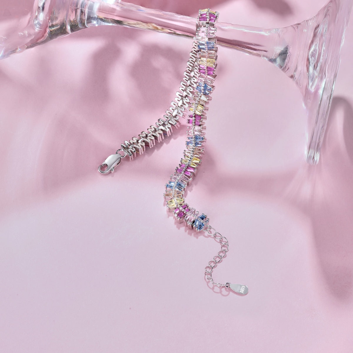 [Olivia JW]Sparkling Exquisite Multi Cut Party Bracelet