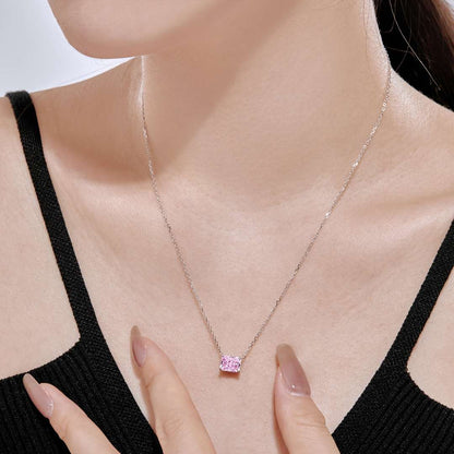[Olivia JW]Luxurious Square Shape Colorful Necalack