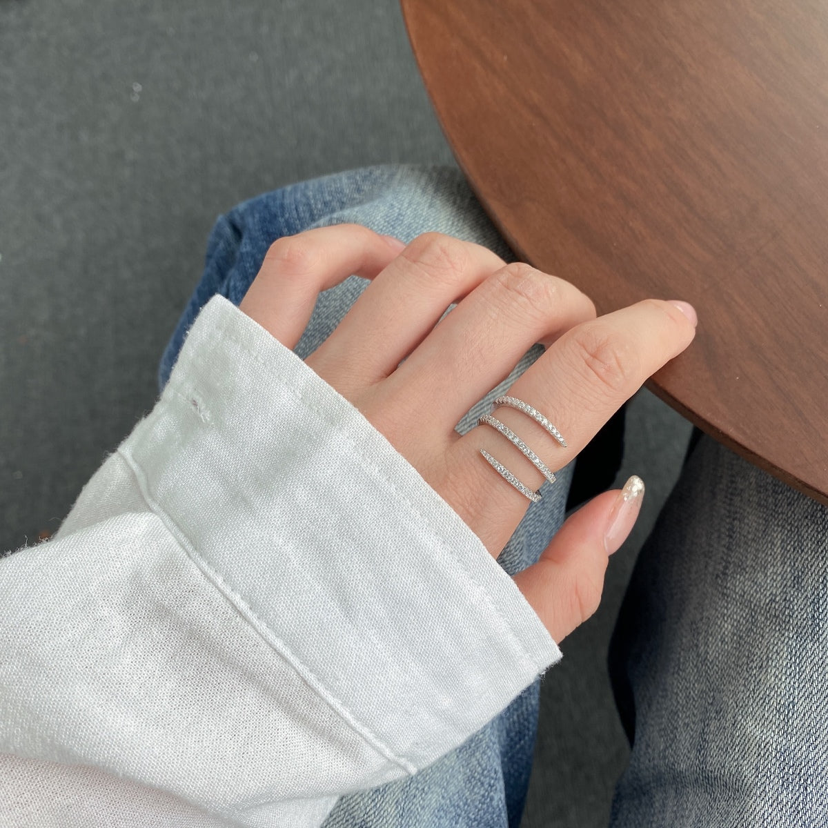 [Olivia JW]Unique Vibrant Entangle Daily Ring