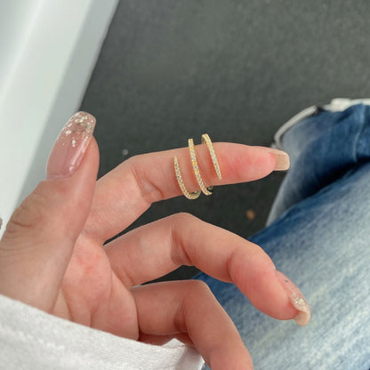 [Olivia JW]Unique Vibrant Entangle Daily Ring