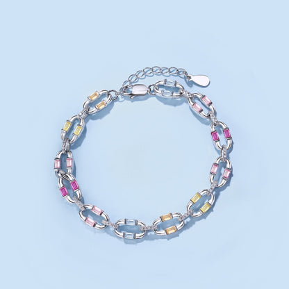 [Everoly JW]キラキラ輝くカラフルなデイリーブレスレット