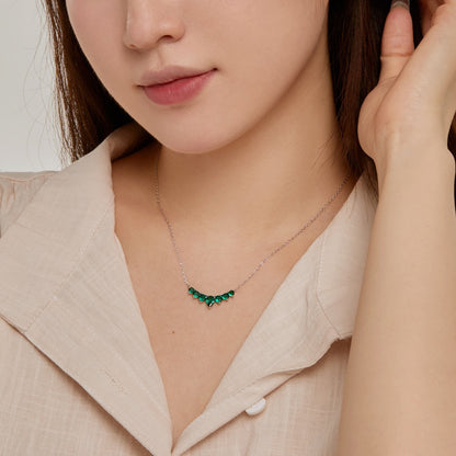[Olivia JW]Dainty Colorful Heart Necklace