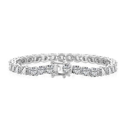 [Olivia JW]Ornate Sparkling Round Cut Wedding Bracelet