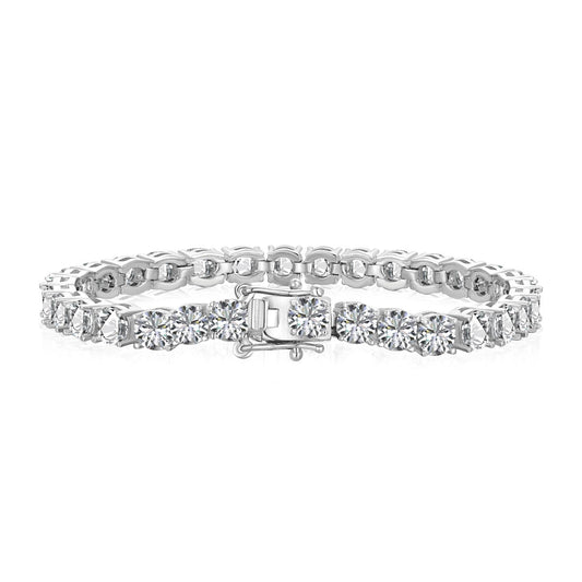 [Olivia JW]Ornate Sparkling Round Cut Wedding Bracelet