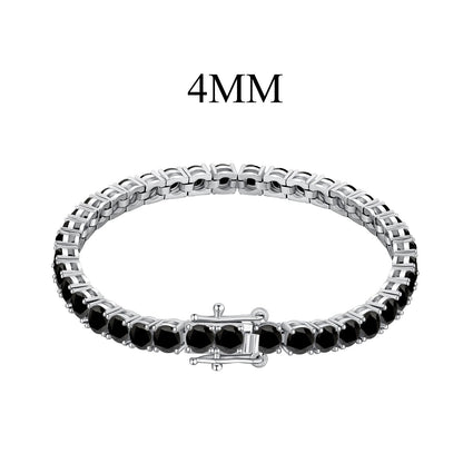 [Everoly JW] Strahlend buntes Party-Armband im Rundschliff