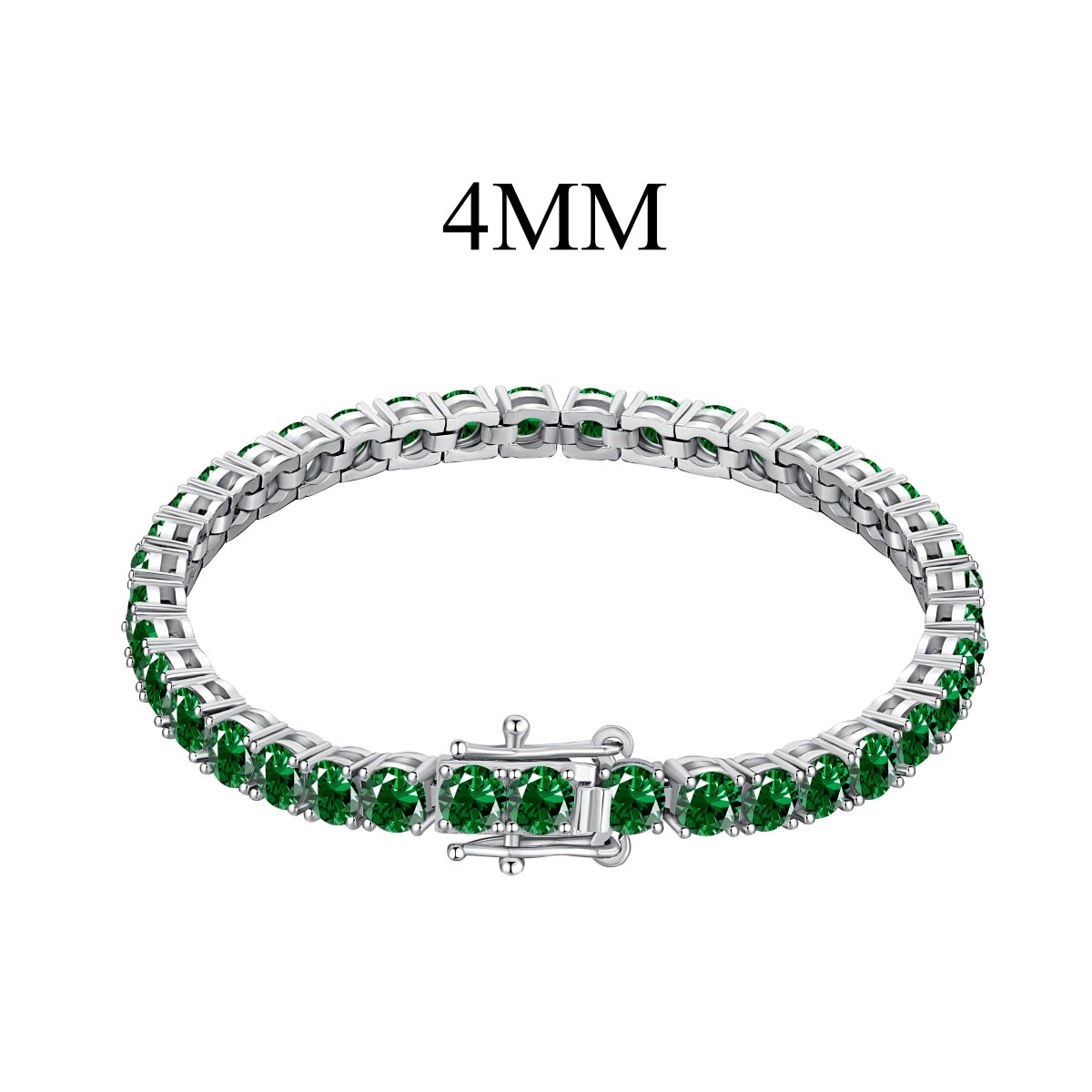 [Olivia JW]Radiant Colorful Round Cut Party Bracelet