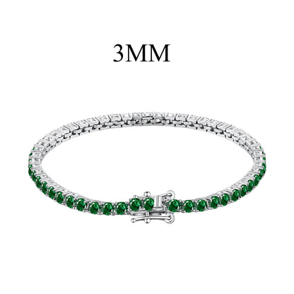 [Olivia JW]Radiant Colorful Round Cut Party Bracelet