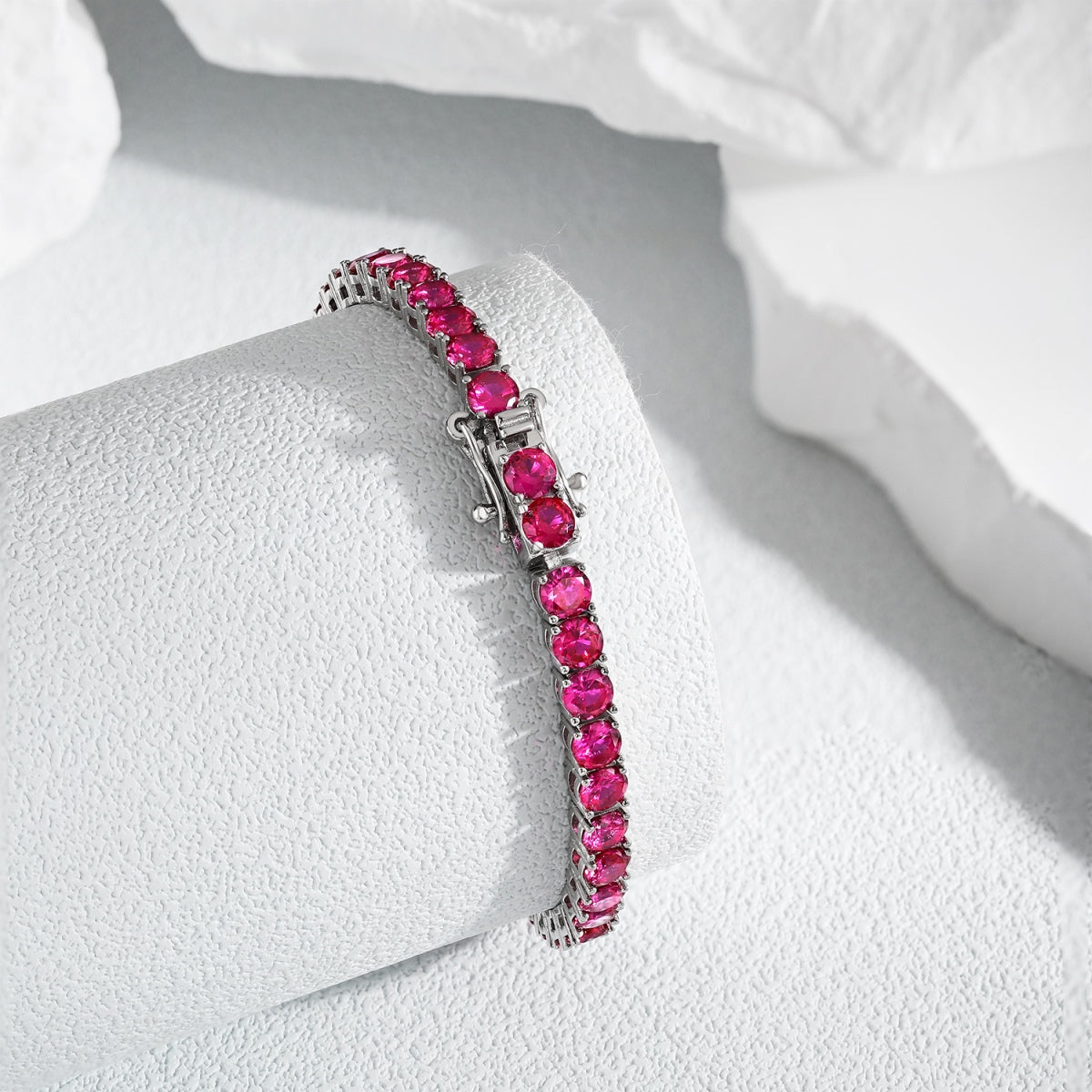 [Olivia JW]Radiant Colorful Round Cut Party Bracelet