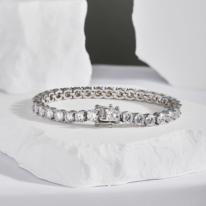[Olivia JW]Ornate Sparkling Round Cut Wedding Bracelet