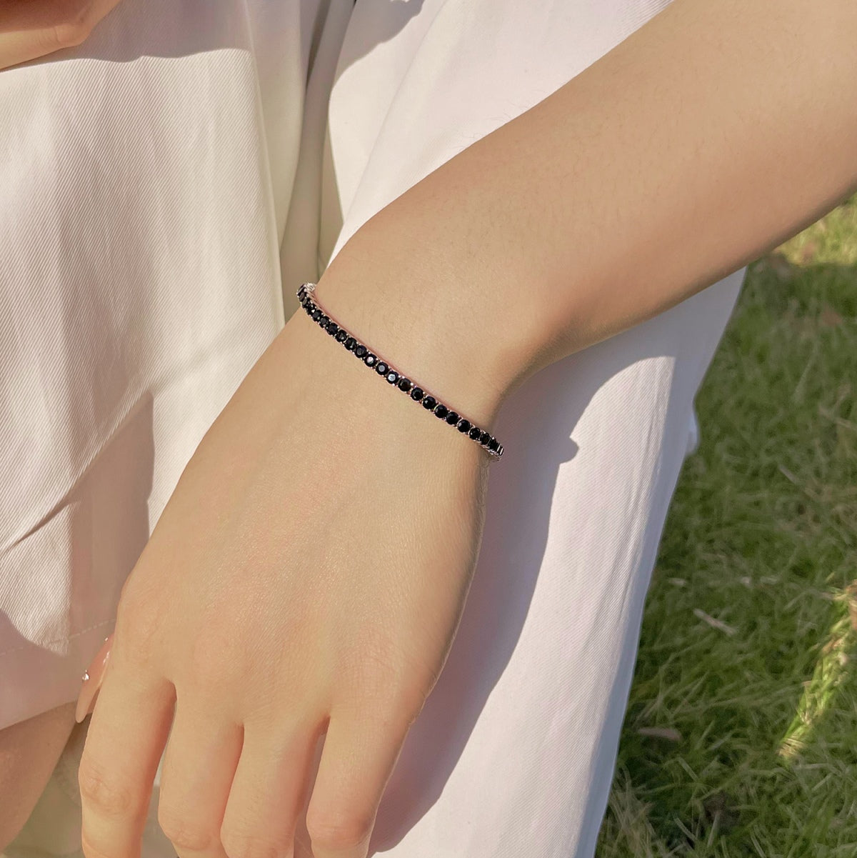 [Olivia JW]Radiant Colorful Round Cut Party Bracelet